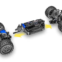 Traxxas Mini Maxx 2S Brushless Electric RC Monster Truck (Green) - 1:10 Scale