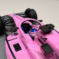 Fernando Alonso 2022 Alpine A522 No.14 BWT Alpine F1 Team - 9th Bahrain GP 1:18 Scale Resin Model Car - Spark - RRP $340 NOW $310