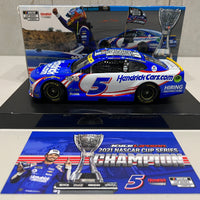 Kyle Larson 2021 HendrickCars.com NASCAR Cup Series Champion 1:24 ARC Nascar Diecast