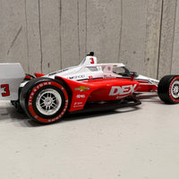 1:18 Team Penske #3 DEX Imaging Dallara Chevrolet IndyCar - 2022 Scott McLaughlin First IndyCar Win/Pole With Figurine