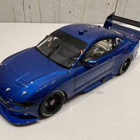 1:18 Ford Mustang GT Supercar - Metallic Blue Plain Body Edition - Authentic Collectables - RRP $250 NOW $225