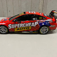HOLDEN ZB COMMODORE - TRIPLE EIGHT RACE ENGINEERING SUPERCHEAP AUTO - FEENEY/INGALL #39 - REPCO Bathurst 1000 WILDCARD - 1:18 Scale Diecast Model Car - Biante - RRP $275 NOW $235