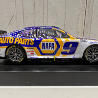 CHASE ELLIOTT 2022 NAPA NASHVILLE RACED WIN 1:24 ELITE DIECAST MODEL
