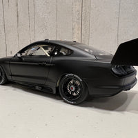 1:18 Ford Mustang GT Supercar - Matte Black Plain Body Edition - Authentic Collectables - RRP $250 NOW $225