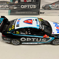 1:18 Mobil 1 Optus Racing #25 Holden ZB Commodore - 2022 Beaurepaires Melbourne 400 (AGP) Race 6 / 9 Winner - Chaz Mostert - AUTHENTIC COLLECTABLES - RRP $230 NOW $200
