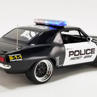 1969 CHEVROLET CAMARO STREET FIGHTER - POLICE INTERCEPTOR - 1:18 DIECAST MODEL - GMP