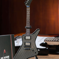 James Hetfield Metallica “Diamond Plate” Miniature Guitar Replica Collectible