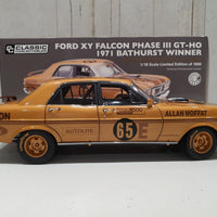 Ford XY Falcon Phase III GT-HO 1971 Bathurst Winner 50th Anniversary GOLD Livery - 1:18 Diecast Model - RRP $299 NOW $249
