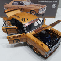 Ford XY Falcon Phase III GT-HO 1971 Bathurst Winner 50th Anniversary GOLD Livery - 1:18 Diecast Model - RRP $299 NOW $249