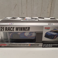 KYLE LARSON 2021 HENDRICKCARS.COM TEXAS RACED WIN 1:24 ARC DIECAST