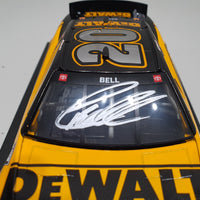 CHRISTOPHER BELL 2022 AUTOGRAPHED DEWALT 1:24 ARC DIECAST MODEL