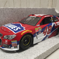 JIMMIE JOHNSON 2016 LOWE'S RED VEST 1:24 ELITE DIECAST MODEL 1 OF 100