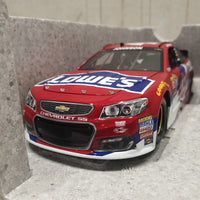JIMMIE JOHNSON 2016 LOWE'S RED VEST 1:24 ELITE DIECAST MODEL 1 OF 100