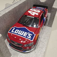 JIMMIE JOHNSON 2016 LOWE'S RED VEST 1:24 ELITE DIECAST MODEL 1 OF 100