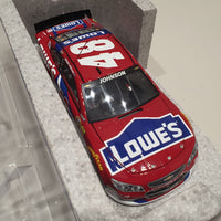 JIMMIE JOHNSON 2016 LOWE'S RED VEST 1:24 ELITE DIECAST MODEL 1 OF 100