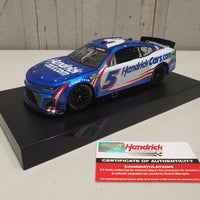 Kyle Larson Autographed 2022 HendrickCars.com 1:24 Arc Liquid Color Nascar Diecast