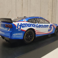 Kyle Larson Autographed 2022 HendrickCars.com 1:24 Arc Liquid Color Nascar Diecast