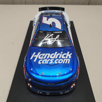 Kyle Larson Autographed 2022 HendrickCars.com 1:24 Arc Liquid Color Nascar Diecast