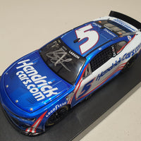 Kyle Larson Autographed 2022 HendrickCars.com 1:24 Arc Liquid Color Nascar Diecast