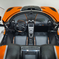 KOENIGSEGG AGERA RS CONE ORANGE/CARBON BLACK/BLACK ACCENTS - 1:18 Scale Composite Model Car - AUTOART