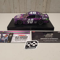 ALEX BOWMAN 2021 ALLY MARTINSVILLE RACED WIN 1:24 ELITE DIECAST
