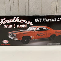 1970 PLYMOUTH GTX DRAG CAR - SOUTHERN SPEED & MARINE - ACME EXCLUSIVE - 1:18 SCALE DIECAST MODEL - ACME