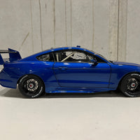 1:18 Ford Mustang GT Supercar - Metallic Blue Plain Body Edition - Authentic Collectables - RRP $250 NOW $225