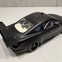 1:18 Ford Mustang GT Supercar - Matte Black Plain Body Edition - Authentic Collectables - RRP $250 NOW $225