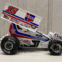 DONNY SCHAZT #15 CARQUEST SPRINT CAR 2022 KNOXVILLE NATIONALS CHAMPION - 1:18 SCALE - DIECAST
