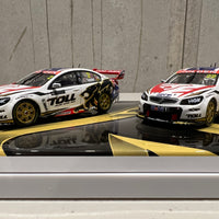 1:43 Holden Racing Team #2 / #22 Holden VF Commodores - 2013 Austin 400 Aussie-Made Livery Twinset