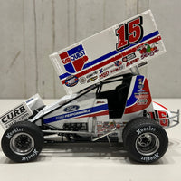 DONNY SCHAZT #15 CARQUEST SPRINT CAR 2022 KNOXVILLE NATIONALS CHAMPION - 1:18 SCALE - DIECAST