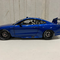 1:18 Ford Mustang GT Supercar - Metallic Blue Plain Body Edition - Authentic Collectables - RRP $250 NOW $225
