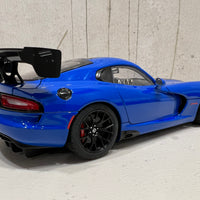 DODGE VIPER ACR 2017 (COMPETITION BLUE W/ BLACK STRIPES) - 1:18 SCALE - AUTOART