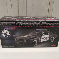 1969 CHEVROLET CAMARO STREET FIGHTER - POLICE INTERCEPTOR - 1:18 DIECAST MODEL - GMP