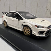 Subaru S209 (White) - Limited 400pcs - 1:43 Scale Resin Model Car - KYOHO