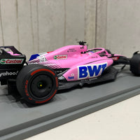 Fernando Alonso 2022 Alpine A522 No.14 BWT Alpine F1 Team - 9th Bahrain GP 1:18 Scale Resin Model Car - Spark - RRP $340 NOW $310