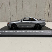 Nissan Skyline GT-R R32 NISMO Grand Touring Car (Grey) - 1:43 Scale Resin Model Car