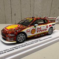 Anton De Pasquale 1:43 Shell V-Power Racing Team #11 Ford Mustang GT - 2021 Merlin Darwin Triple Crown Indigenous Livery