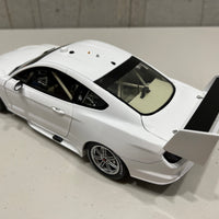 1:18 Ford Mustang GT Supercar - Gloss White Plain Body Edition - Authentic Collectables - RRP $250 NOW $225