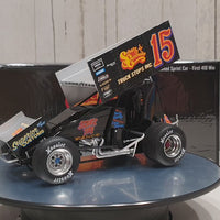 #15 SCHATZ FAMILY CROSSROAD TRUCK STOPS SPRINT CAR - DONNY SCHATZ - FIRST 410 SPRINT WIN - 1:18 SCALE DIECAST MODEL - RRP $225 NOW $200