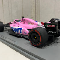 Fernando Alonso 2022 Alpine A522 No.14 BWT Alpine F1 Team - 9th Bahrain GP 1:18 Scale Resin Model Car - Spark - RRP $340 NOW $310