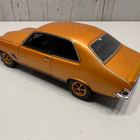 1972 HOLDEN LJ TORANA XU-1 GTR 50TH ANNIVERSARY GOLD LIVERY 1:18 DIECAST MODEL