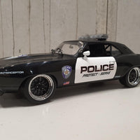 1969 CHEVROLET CAMARO STREET FIGHTER - POLICE INTERCEPTOR - 1:18 DIECAST MODEL - GMP