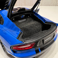 DODGE VIPER ACR 2017 (COMPETITION BLUE W/ BLACK STRIPES) - 1:18 SCALE - AUTOART