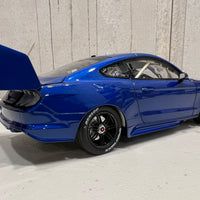 1:18 Ford Mustang GT Supercar - Metallic Blue Plain Body Edition - Authentic Collectables - RRP $250 NOW $225