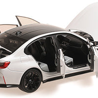 *PRE-ORDER* BMW M3 - 2020 - WHITE - 1:18 SCALE DIECAST MODEL - MINICHAMPS