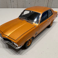 1972 HOLDEN LJ TORANA XU-1 GTR 50TH ANNIVERSARY GOLD LIVERY 1:18 DIECAST MODEL