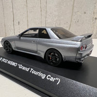 Nissan Skyline GT-R R32 NISMO Grand Touring Car (Grey) - 1:43 Scale Resin Model Car