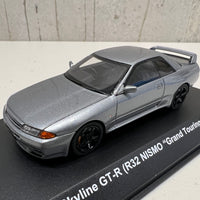 Nissan Skyline GT-R R32 NISMO Grand Touring Car (Grey) - 1:43 Scale Resin Model Car