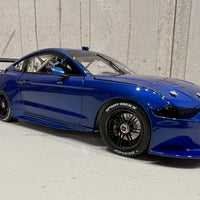1:18 Ford Mustang GT Supercar - Metallic Blue Plain Body Edition - Authentic Collectables - RRP $250 NOW $225